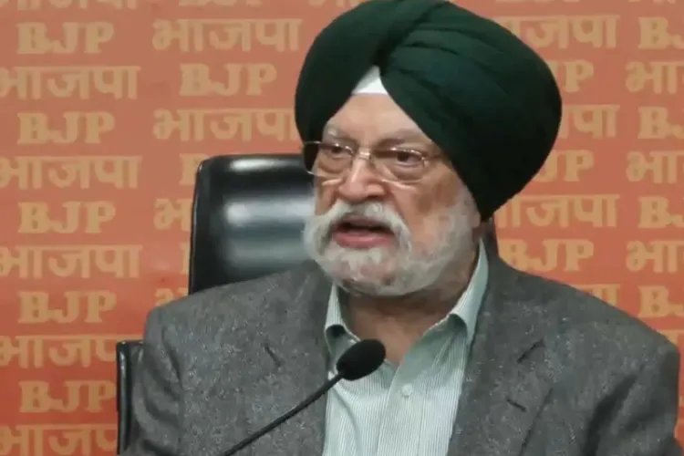 Union Minister for Petroleum and Natural Gas Hardeep Singh Puri