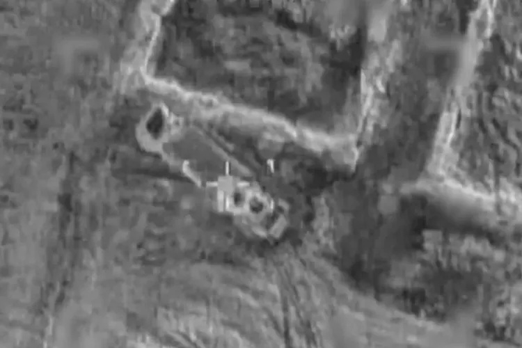 Satelite Image of strike