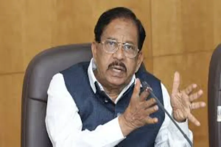 Karnataka Home Minister G Parameshwara