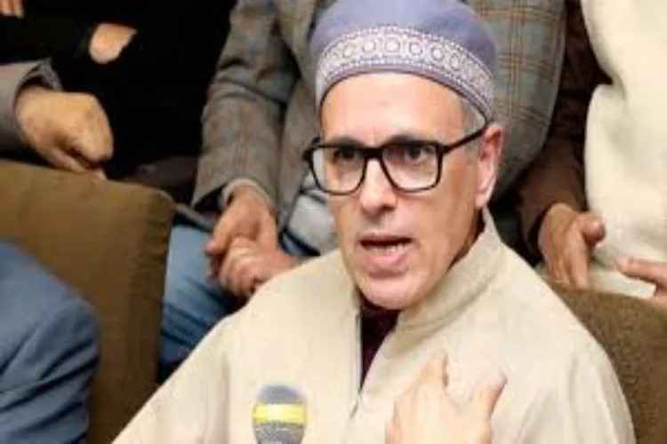 Jammu and Kashmir Chief Minister Omar Abdullah