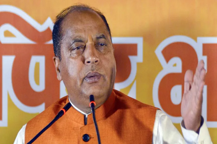 Leader of the Opposition and former Himachal Pradesh Chief Minister Jai Ram Thakur 