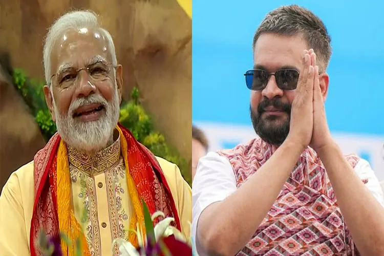 Prime Minister Narendra Modi and Nepal’s Prime Minister Balendra Shah