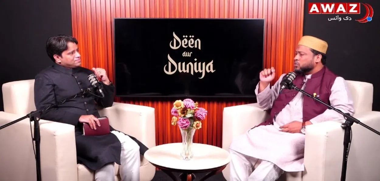 Saquib Salim and Abdul Majeed Azhari 