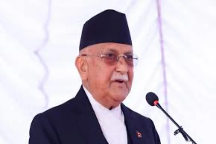 Former Nepal's PM KP Sharma Oli