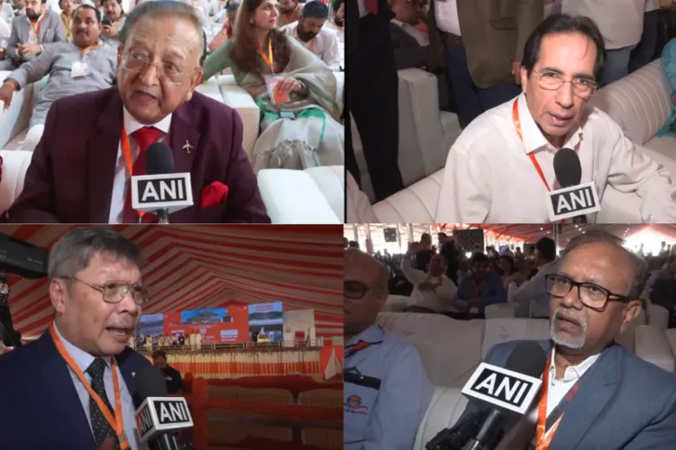 Industry leaders at Jewar Airport inauguration