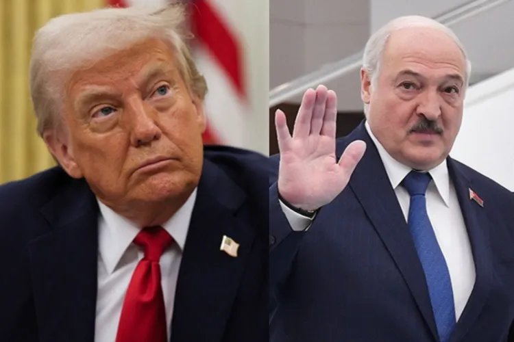 US President Donald Trump and Belarusian President Alexander Lukashenko