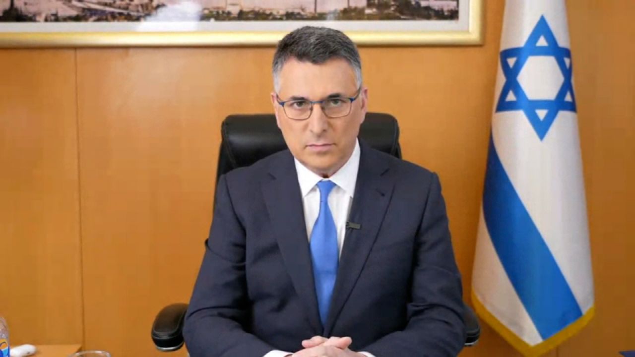 Israeli Foreign Minister Gideon Sa'ar 