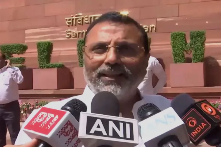  BJP's Lok Sabha member Nishikant Dubey