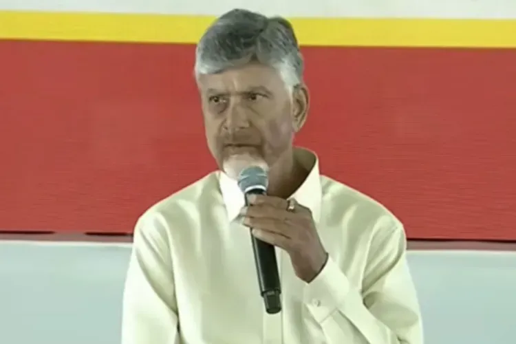 Andhra Pradesh Chief Minister Chandrababu Naidu