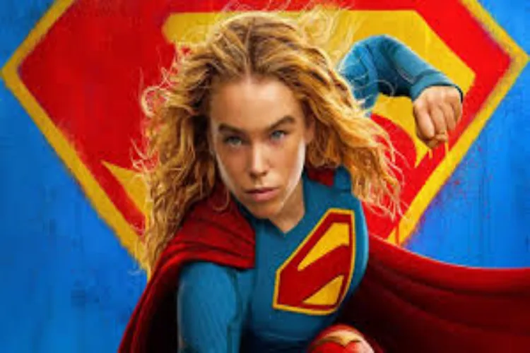 Screenshot from Supergirl trailer