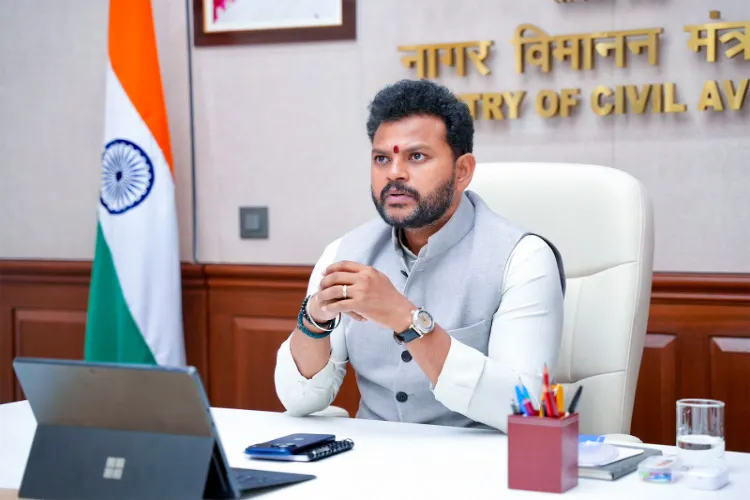Civil Aviation Minister Ram Mohan Naidu Kinjarapu
