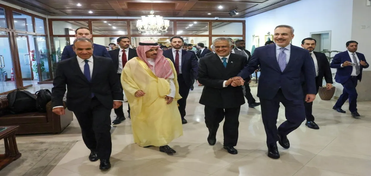audi Arabia’s foreign minister Prince Faisal bin Farhan in Islamabad