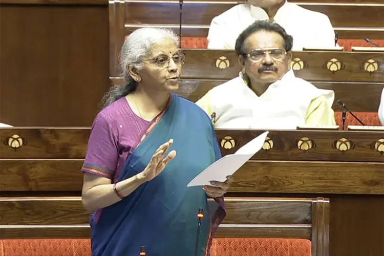 Finance Minister Nirmala Sitharaman