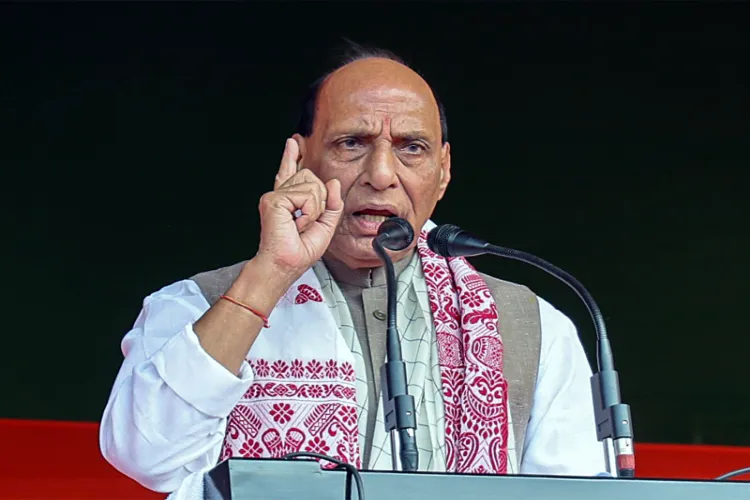 Defence Minister Rajnath Singh 