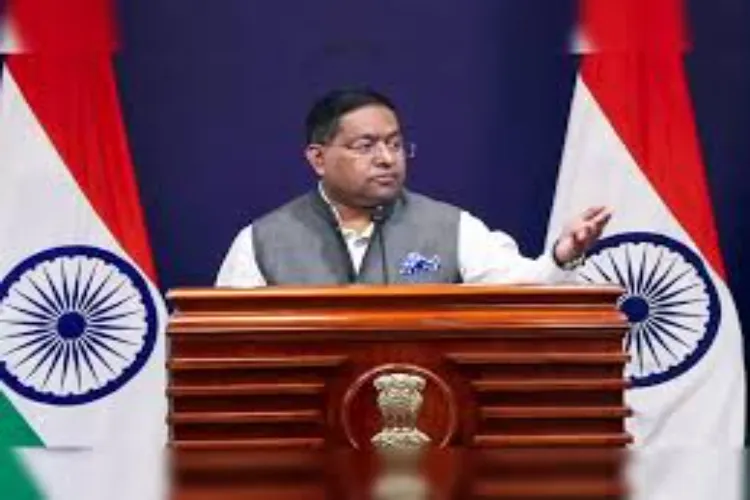 MEA spokesperson Randhir Jaiswal 