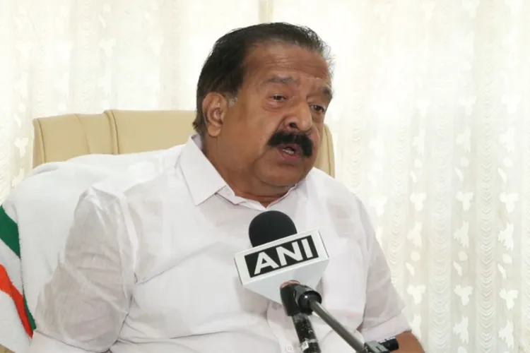 Congress leader and Haripad assembly candidate Ramesh Chennithala
