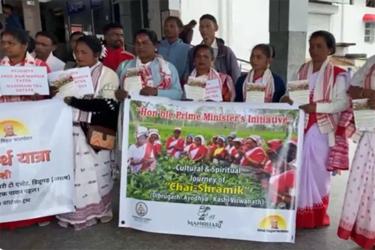 Assam tea workers embark on pilgrimage