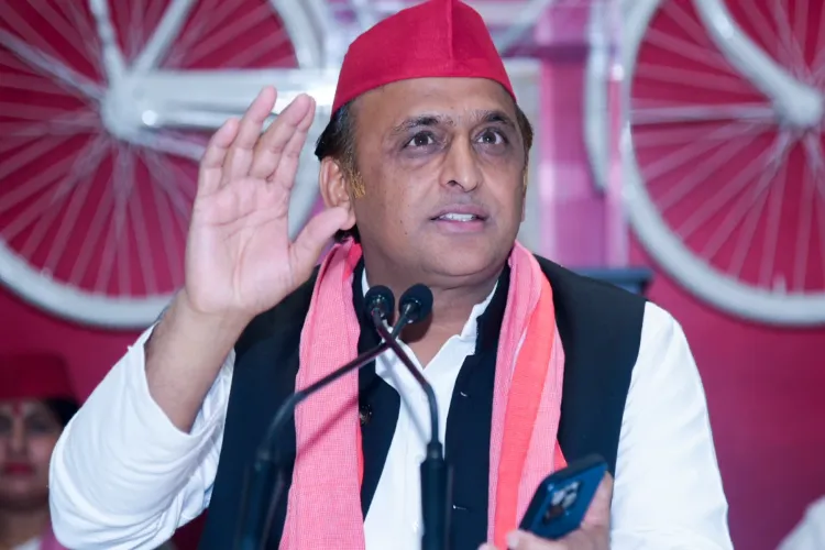 Samajwadi Party (SP) chief Akhilesh Yadav 