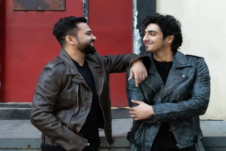 Filmmaker Ali Abbas Zafar and Ahaan Panday