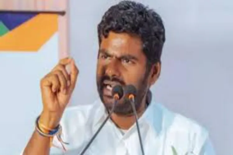 TN former state BJP president K Annamalai