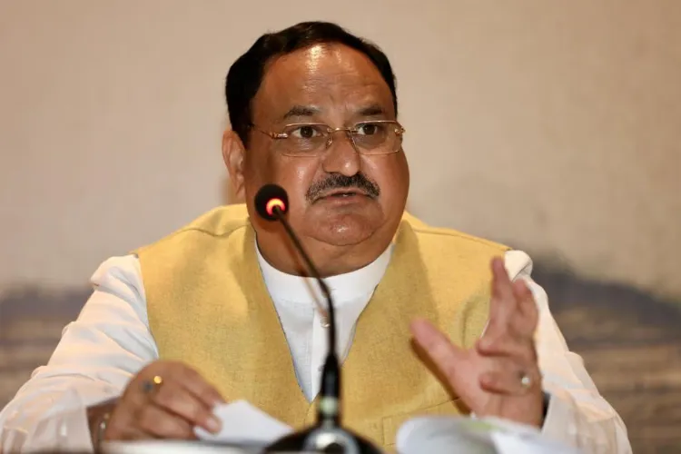 Union Minister JP Nadda 