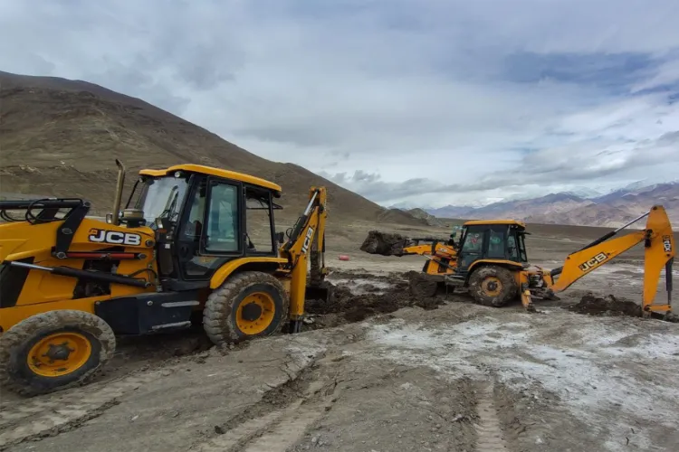 Water project underway in Ladakh