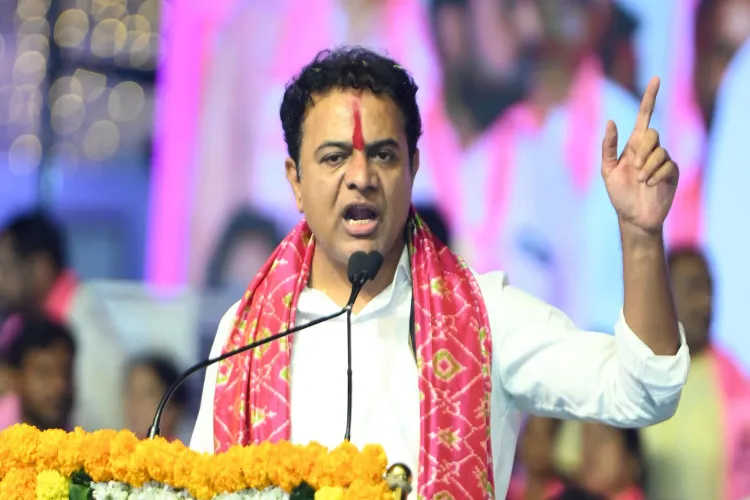 BRS working president KT Rama Rao 