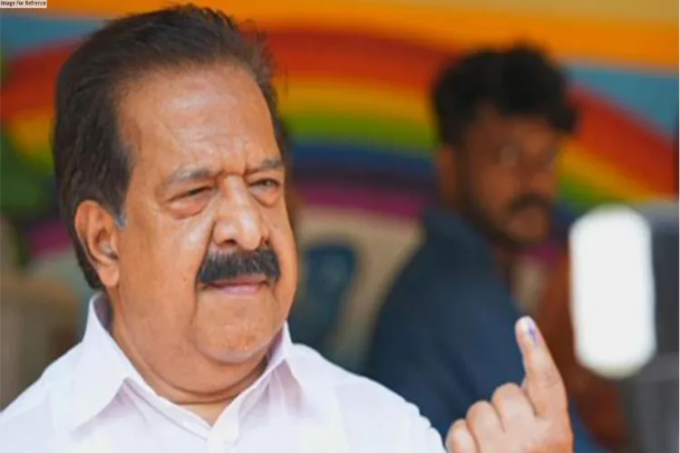 Senior Congress leader and candidate from Haripad constituency, Ramesh Chennithala