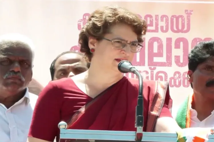 Congress MP Priyanka Gandhi Vadra 