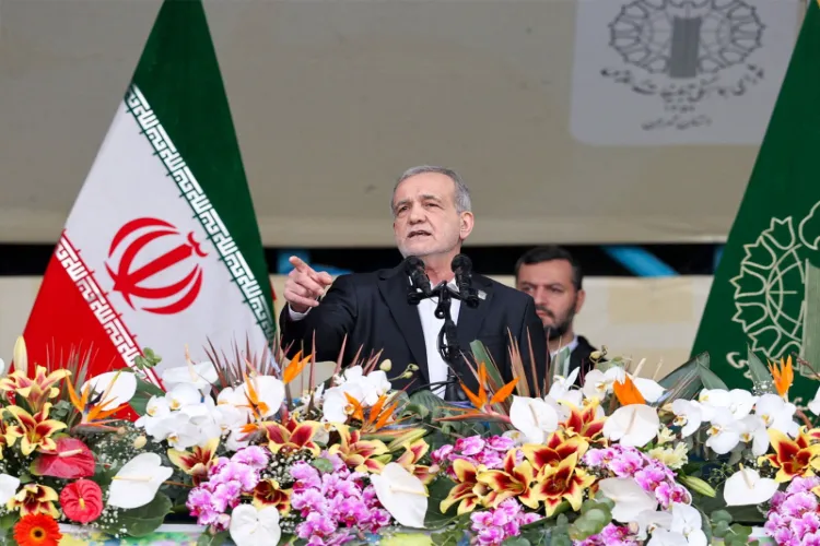 Iranian President Masoud Pezeshkian
