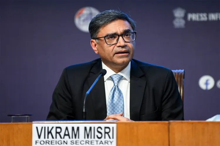 Foreign Secretary Vikram Misri 