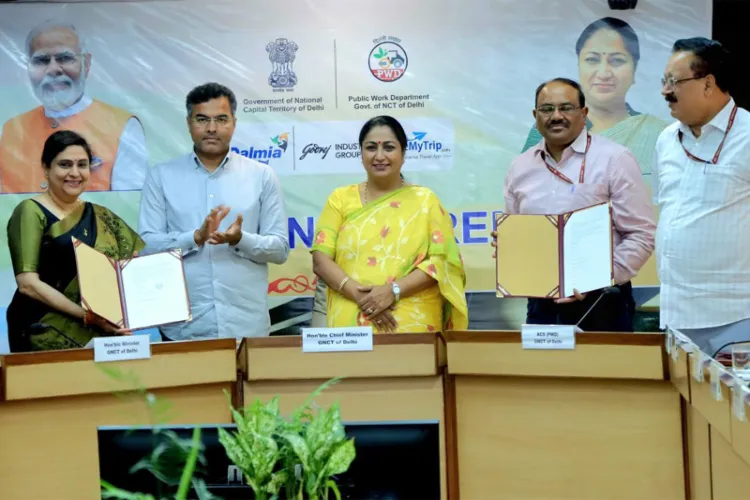 EaseMyTrip Foundation signs MoU with Delhi PWD for flyover adoption