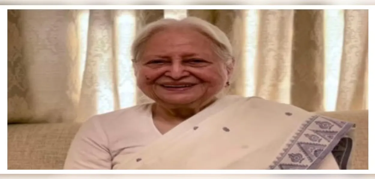 Veteran Congress leader and former Union minister Mohsina Kidwai 