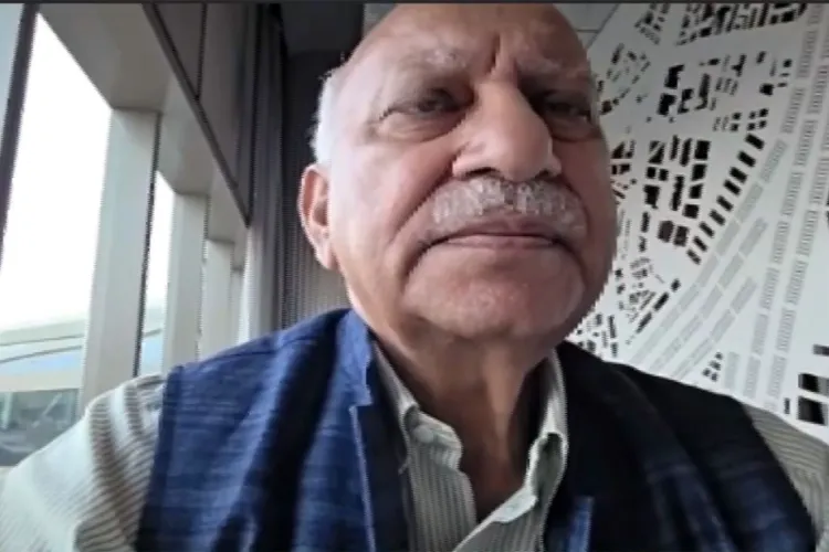 Former Union Minister M J Akbar
