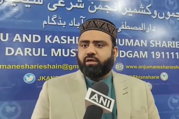 Representative to JK Anjuman Sharie Shian President, Aga Syed Mujtaba Abbas 