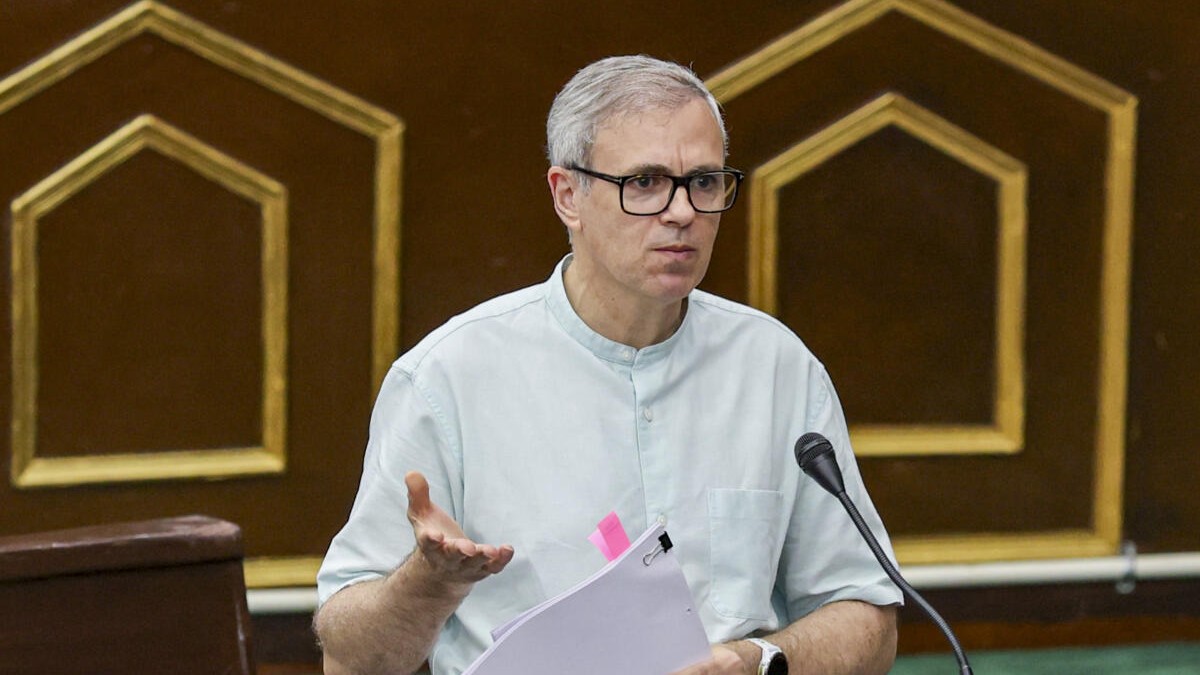 Jammu and Kashmir Chief Minister Omar Abdullah 