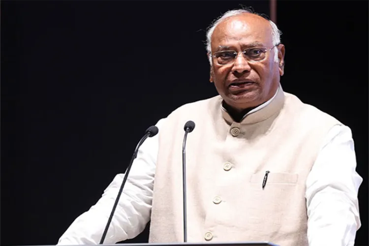 Congress president Mallikarjun Kharge
