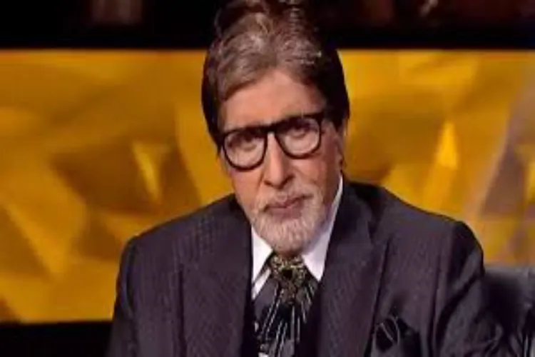 Veteran actor Amitabh Bachchan 