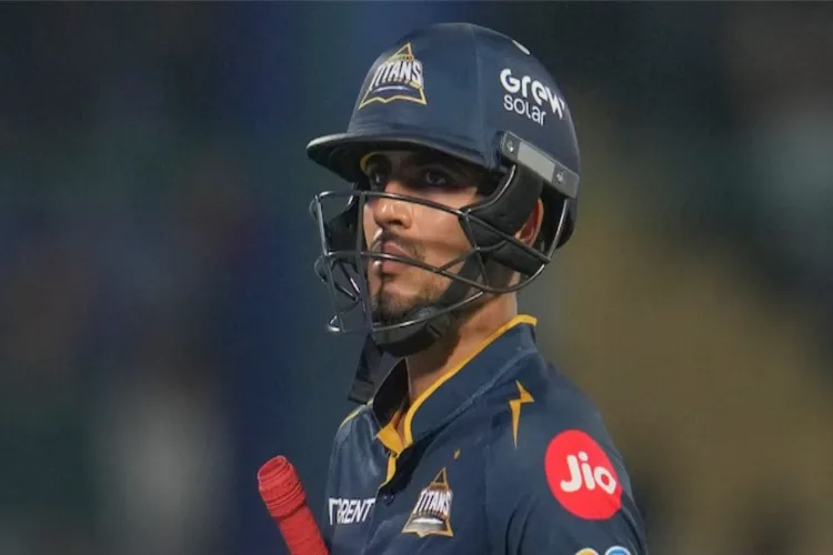 Gujarat Titans (GT) captain Shubman Gill