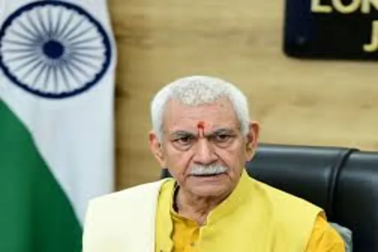 Lieutenant Governor Manoj Sinha