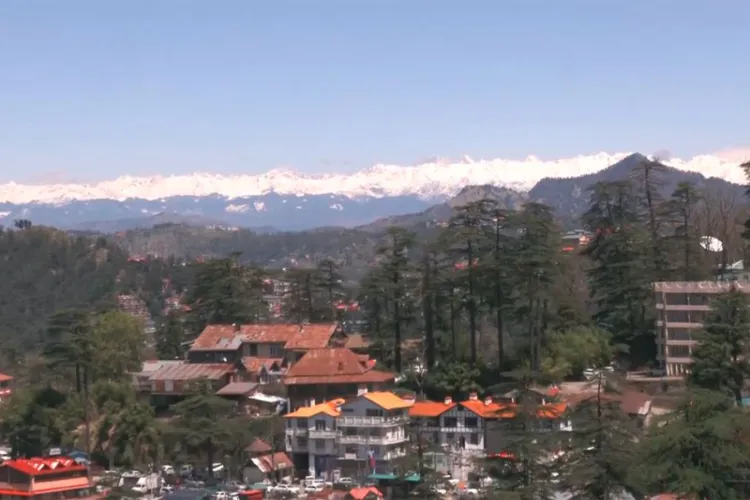 Visual from Shimla
