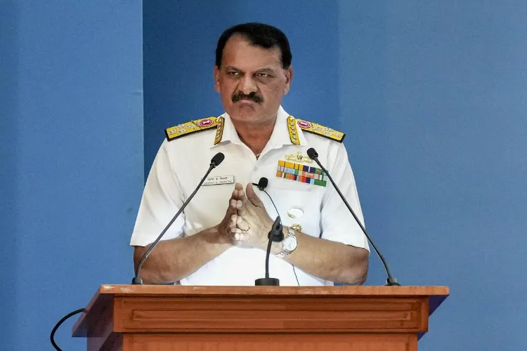 Navy Chief Admiral Dinesh K Tripathi 