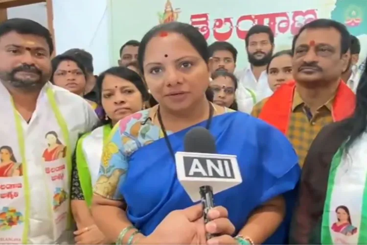 Telangana Jagruthi founder K. Kavitha