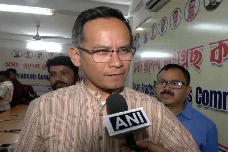 Assam Congress president Gaurav Gogoi 