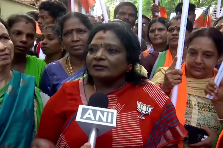 BJP candidate from the Mylapore constituency, Tamilisai Soundararajan