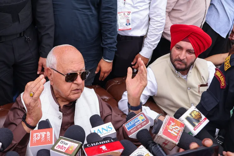 National Conference supremo Farooq Abdullah 