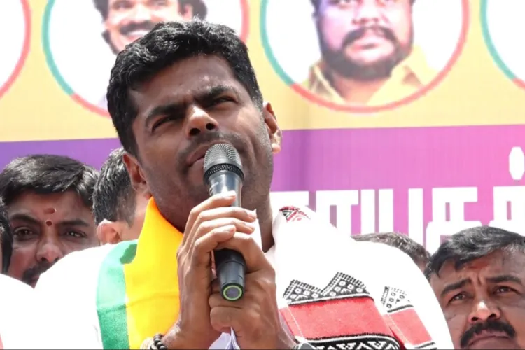 BJP leader and party executive committee member K Annamalai