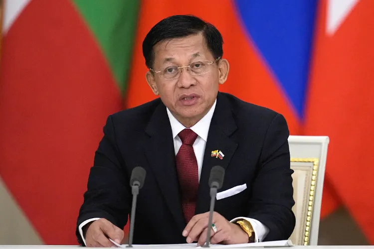 Myanmar's President Min Aung Hlaing