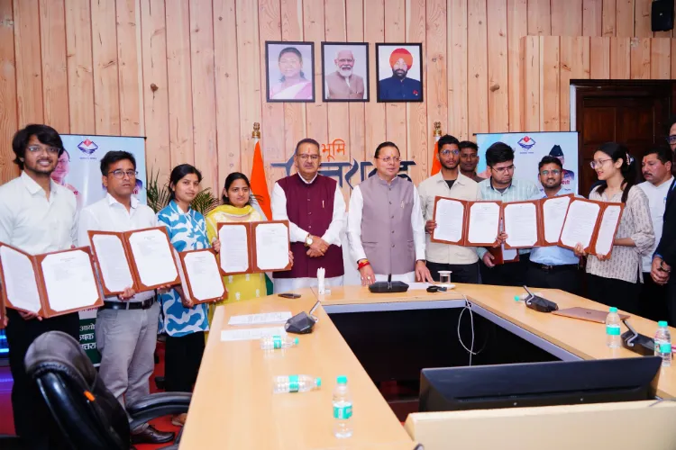 Uttarakhand Chief Minister Pushkar Singh Dhami after appointment letters distribution ceremony 