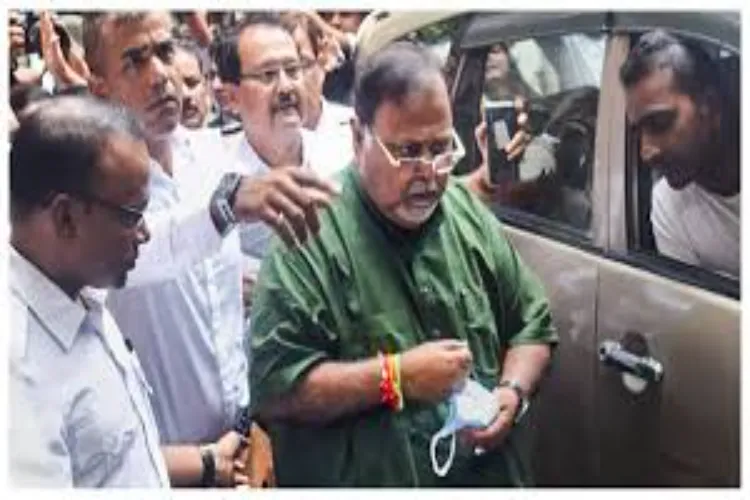 Former West Bengal education minister Partha Chatterjee 